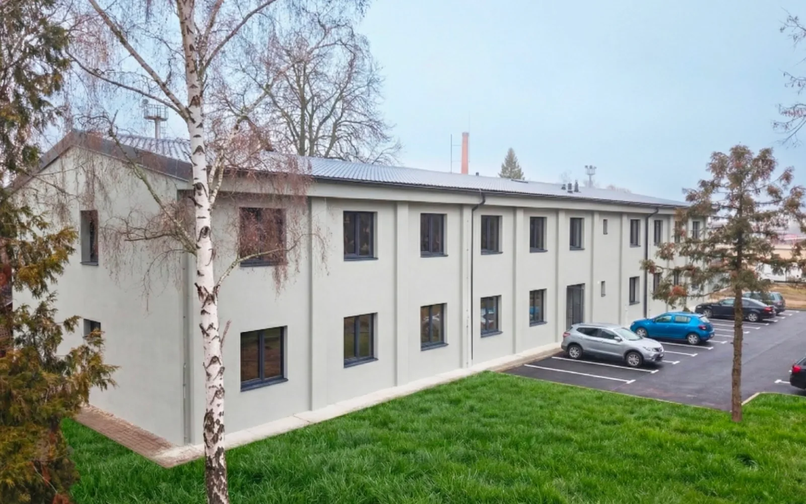 Ubytovací zařízení Husova 418, Louny — exteriér