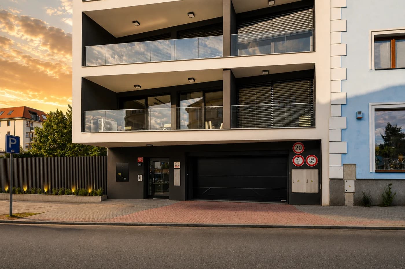Klientské centrum — budova